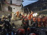浙江温州三幢5层楼高的房屋倒塌，约20人被埋已救出6人 - 西安网