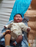 13.4斤巨大儿！西安一产妇生下“超重”宝宝 - 中国在线