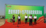西安市农林委召开胡萝卜生产机械化现场演示会 - 农业机械化信息