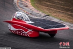 世界太阳能车挑战赛开战 车辆造型各异 - 西安网