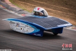 世界太阳能车挑战赛开战 车辆造型各异 - 西安网