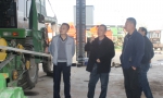 渭南市农机局参观阎良区农业废弃物综合处理中心 - 农业机械化信息