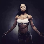 中国32岁健身女神 被黑人运动员征服（图） - 西安网