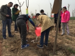 2018年公益绿色环保植树活动在沣西新城马王街办大原村开展 - 古汉台