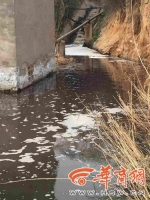 长期排污水致清峪河不清 政府称水泵烧坏电缆被偷无法抽取污水 - 西安网