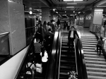 多地不再提倡“左行右立” 西安地铁乘电梯强调“站稳扶好” - 三秦网