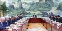 习近平集体会见上海合作组织成员国安全会议秘书会议外方代表团团长 - 西安网