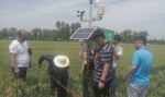 渭南市农机推广站项目示范田安装综合监测装备 - 农业机械化信息