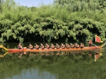 西安汉城湖龙舟节开幕 12支队伍激烈角逐 - 陕西新闻