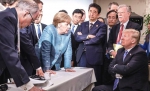 G7峰会幕后曝光 特朗普“开涮”安倍过足嘴瘾 - 西安网