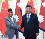 国家主席习近平在人民大会堂会见尼泊尔总理奥利 - 西安网