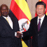7月26日，国家主席习近平在南非约翰内斯堡会见乌干达总统穆塞韦尼。 新华社记者 廖宇杰 摄 - 西安网