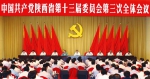中共陕西省委十三届三次全会在西安举行 - 人民政府