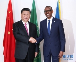 7月23日，中国国家主席习近平在基加利同卢旺达总统卡加梅举行会谈。 新华社记者 庞兴雷 摄 图片来源：新华网 - 西安网