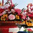 天安门广场“祝福祖国”巨型花篮现雏形 - 西安网