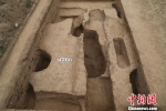 考古发掘的灰坑。陕西省考古研究院供图 - 陕西新闻