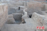 考古发掘的陶窑。陕西省考古研究院供图 - 陕西新闻
