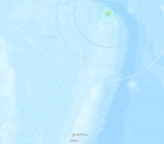 汤加附近海域发生5.5级地震 震源深度10公里 - 西安网