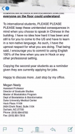 杜克大学禁止说中文？涉事教授已被辞退 - 西安网