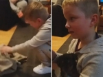 惊喜一刻：英自闭症男孩得到一只小狗后喜极而泣 - 西安网