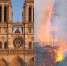 巴黎圣母院火灾前后对比  屋顶洞开遍地焦炭 - 西安网
