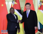 （时政）习近平会见莫桑比克总统纽西 - 西安网