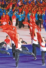 陕西健儿精彩亮相全国少数民族传统体育运动会开幕式 - 民族宗教局