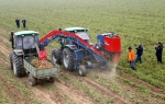 美国内布拉斯加市来大荔考察红萝卜现代机械收获 - 农业机械化信息