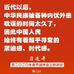 同时间赛跑、同历史并进！习近平春节团拜会讲话金句 - 西安网