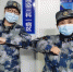 战疫感控姐妹花：守护队员的安全卫士 - 西安网