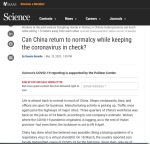 美《科学》杂志关注中国生活秩序恢复 欧洲学者：中国防控措施让人感觉安全 - 西安网