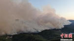 云南昆明发生森林大火 主城区可见浓烟 - 西安网