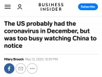 美媒爆料：美国或去年12月已有新冠病毒 因只关注中国而忽视了 - 西安网