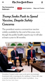 北美观察丨“曲速行动”恐欲速不达 特朗普疫苗工程危机四伏 - 西安网