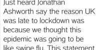 柳叶刀杂志主编驳斥英国卫生大臣“以为病毒类似猪流感”谬论 - 西安网