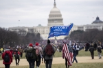 1月6日，美国首都华盛顿发生暴力示威。部分示威者冲进国会大厦，导致当时正在举行的认证大选结果的国会参众两院联席会议中断。（新华社记者刘杰摄） - 西安网