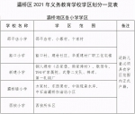 最全！2021年西安市学区划分方案公布 - 西安网