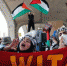 美国纽约巴勒斯坦支持者集会示威 - 西安网