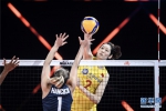 排球——世界女排联赛：中国队战胜美国队 - 西安网