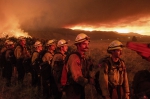 美国加利福尼亚州多伊尔市爆发山火 - 西安网