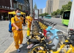 共建文明西安城 共享单车推出十四运定制解锁语音 - 西安网