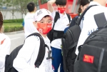 奥运冠军全红婵抵达全运村 - 西安网