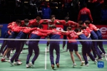羽毛球——苏迪曼杯决赛：中国队夺冠 - 西安网