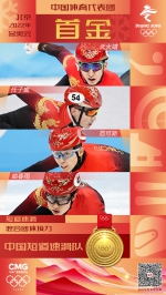 中国体育代表团首金！中国队夺得短道速滑混合团体接力金牌 - 西安网
