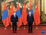 习近平会见蒙古国总理奥云额尔登 - 西安网