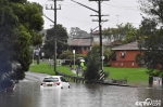 受强降雨影响 澳大利亚悉尼西南部数万居民撤离 - 西安网