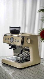 来新款百胜图Barsetto研磨一体咖啡机，探索意式经典浓醇！ - 西安网