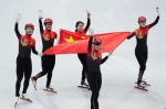 2022年2月5日，在首都体育馆举行的北京2022年冬奥会短道速滑项目混合团体接力决赛中，中国队夺得冠军。 - 西安网