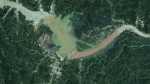 卫星记录三峡移民村的变迁 - 西安网