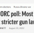 【世界说】美最新民调：71%的美国民众呼吁更严格的枪支立法 枪支暴力导致少数族裔更加谨小慎微 - 西安网